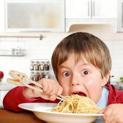 Yousheng Забавные палочки с животным принтом, Нескользящая ручка, Милые палочки для лапши и суши для детей и взрослых, Можно мыть в посудомоечной машине, Уникальная посуда для дома, Азиатская