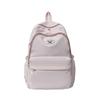 University Color Solid Backpack Polyester Material Adjustable Cushion Straps