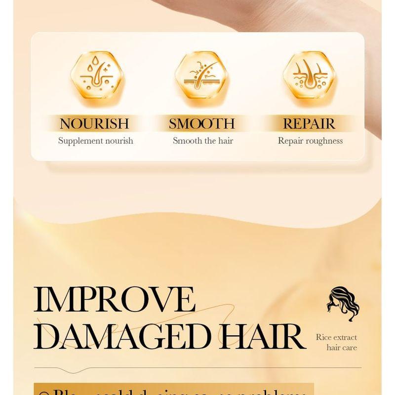 BIOAQUA - Маска для волос из сырой рисовой мякоти 400 г