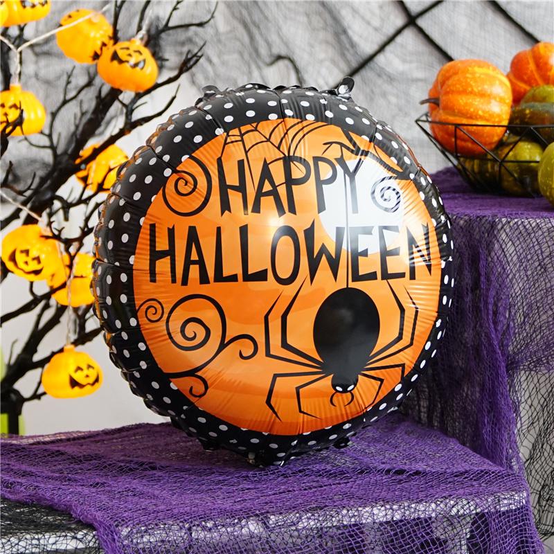 loween Aluminum Foil Balloons Ghost Skeleton Decorations for Nightclubs Kindergarten Bar KTV Parties Children's Decorations