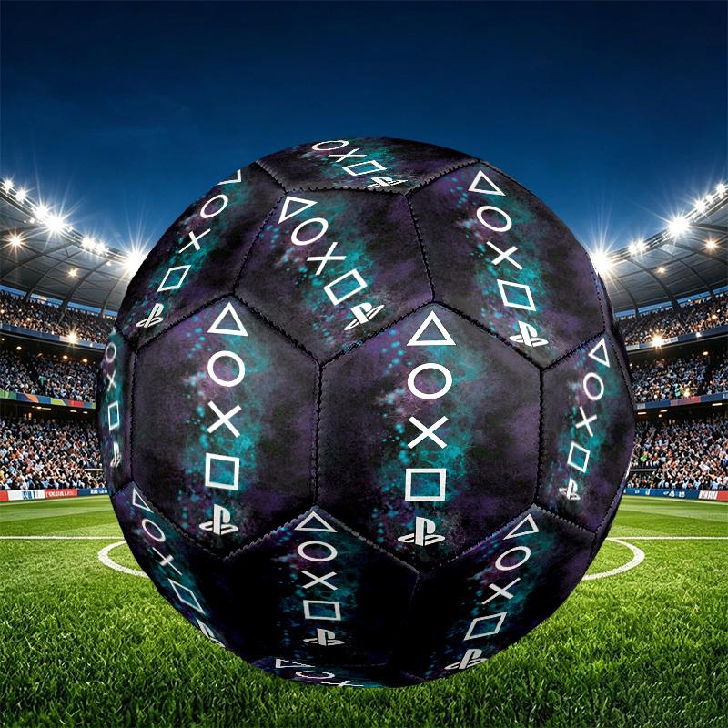 Game on Print Size 5 Soccer Ball, PU Wear Resistant Football for Match Training and Daily Practice, Birthday Gift for Soccer Fans