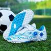 28-39 футбольные бутсы резиновые нескользящие TF короткие ногти Magic Post детские футбольные бутсы для маленьких детей