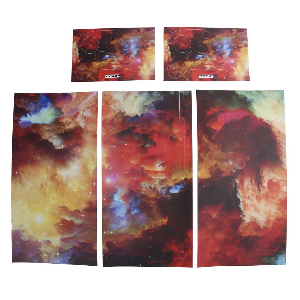 ПВХ наклейка для контроллера Защитные наклейки для игровой консоли Подходят для игровой машины Xbox Series X