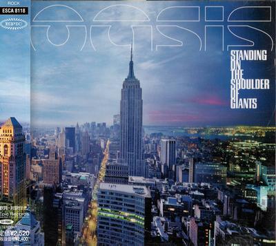 CD OASIS - Стоя на плечах гигантов ESCA8118 EPIC 2000 Япония Рок Б/У