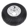 13x6.50 6 Tubeless Tires with Rim Anti Explosion 6 Inch Vacuum Tubeless Tire for Garden Tractor Rider Mower ATV UTV