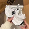Niche Thick-soled Dad Shoes for Women's Autumn New Mesh Breathable and Versatile Small Casual Sports Shoes