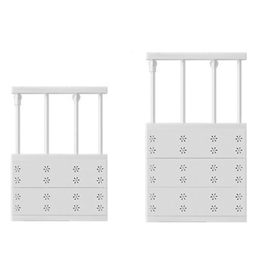 Телескопические полки для гардероба, стеллажи для хранения, кухня, ванная комната, обувь, шкаф, разделительные пластины, разделители для гардероба