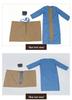 Retro Nomadic Shepherd Parent-Child Long Robe Set for Halloween and Stage Cosplay