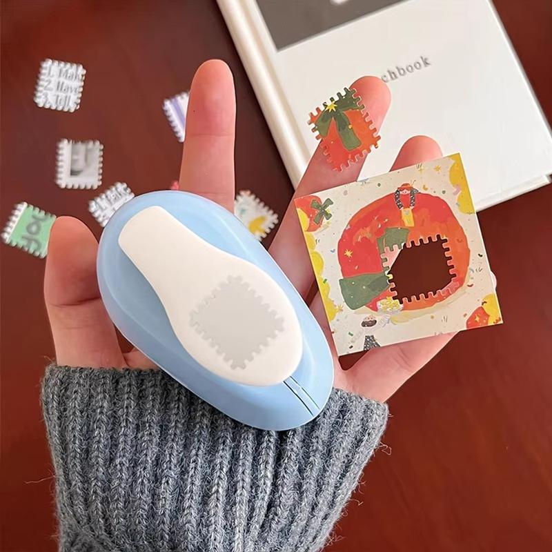Paper Punch And Embossing Tool, Stamp Manual Embossing Decorative Puncher, Suitable For Scrapbooking, Journals, Card Making