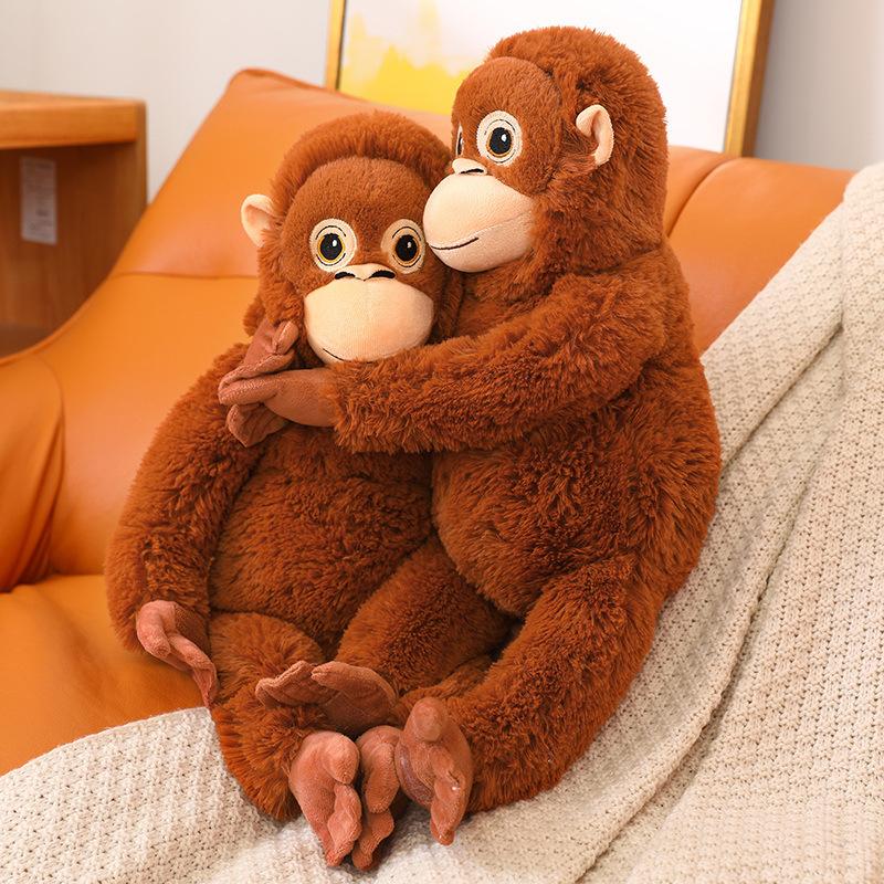 40/66Cm Cartoon Monkey Punch Long Arm Monkey Gorilla Soft Stuffed Doll Room Decor Animal Loves Comfort Toy For Boy Girls