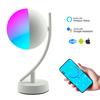 Светодиодная лампа Rgb 7 Вт, умный голосовой светодиодный пульт управления, приложение Wi-Fi, пульт дистанционного управления, Dimbare Slaapkamer Tafel Nachtverlichting Werken Met alexa Google Thuis
