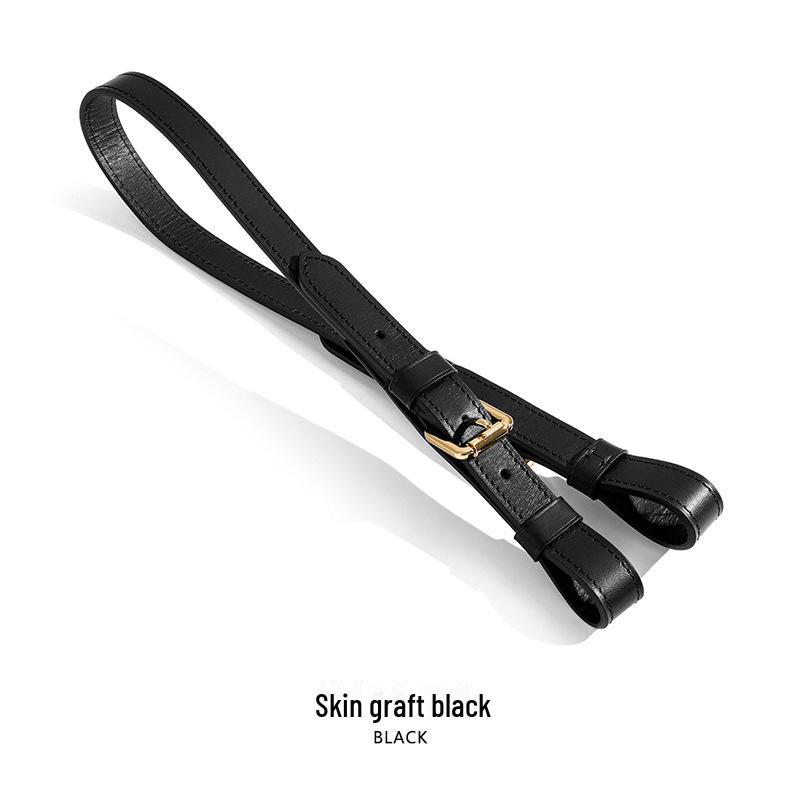 MHS-C-27 Плечевой ремень из кожи с текстурой дерева - широкий, растительного дубления, аксессуар, меняющий цвет