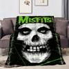 Крутая Garbage Punk Music ГРУППА M-Misfitstry m-Misfits Фланелевое мягкое теплое плюшевое одеяло диван гостиная hogar кровать дом Автомобиль портативное