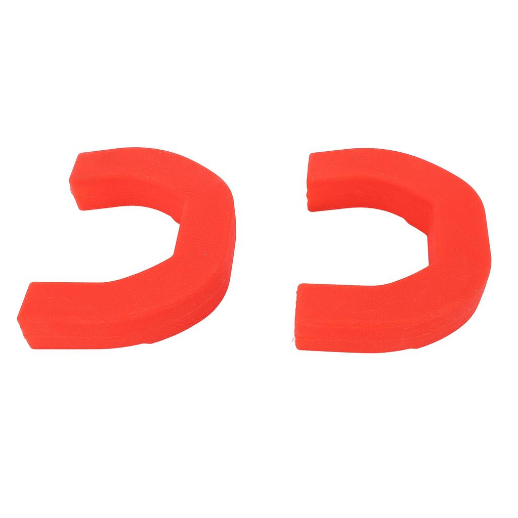 2PCS Tow Hooks Covers Car Front Bumper Silicone Sleeve Protector Exterior Decoration Replacement