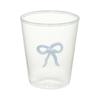 Francfranc Ribbon Glass Tumbler, Blue, Cup, New Life