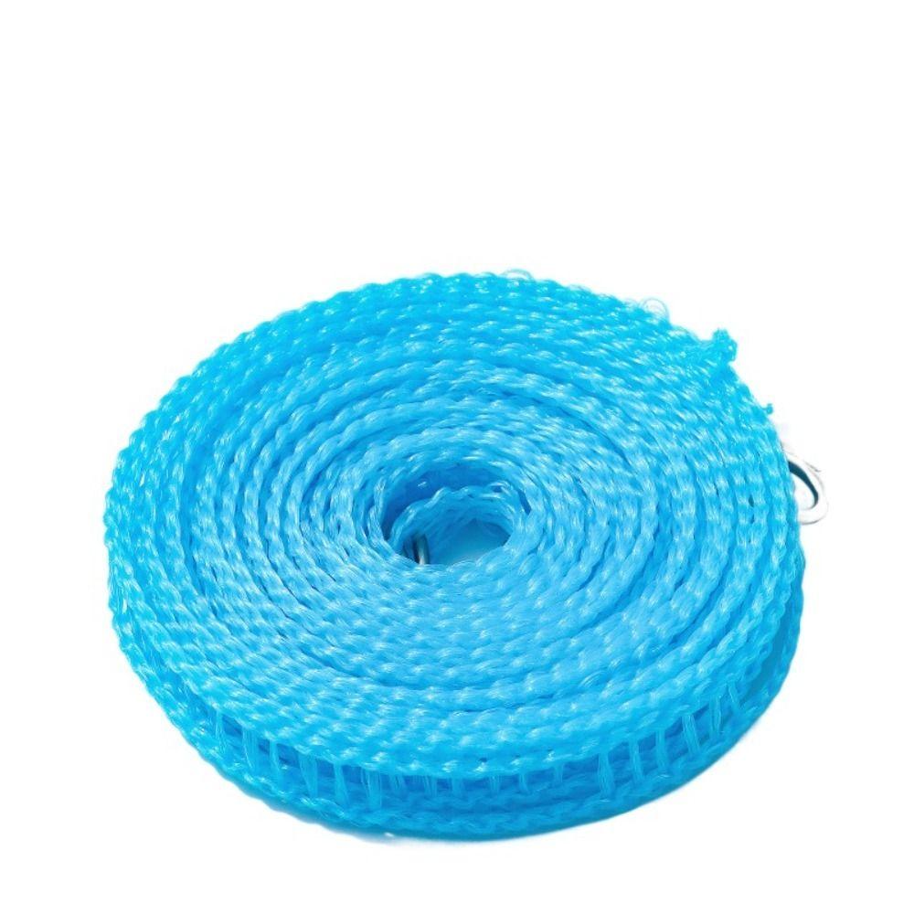 Windproof Washing Line 5m/8m/10m Camping Clothes Line Laundry Drying Travel Clothesline Backyard