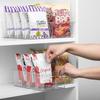 Refrigerator Organizer Bins Stackable Clear Food Storage Organizer Fridge Storage Box With Divider Pantry Kitchen Organizer