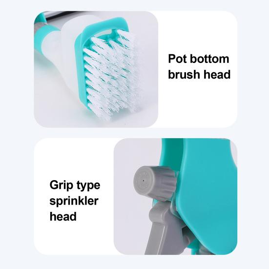 1/2/3 шт. Стеклоочиститель 4-в-1, очиститель стекла, скребок, распылитель, многофункциональный, с бутылкой-распылителем, для мытья окон