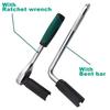 1/2Pcs 22mm Socket Wrench Drive Car Lambda Oxygen Sensor Socket Wrench Removal Installation Tool Professional Car Accessories Mass Air Flow 3