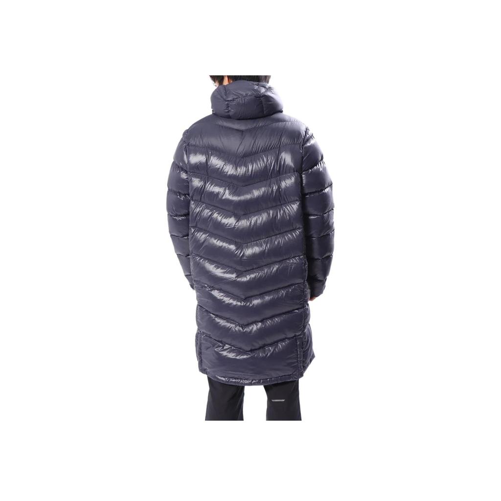 Adidas Сплошной цвет, пуховик на молнии с капюшоном и логотипом бренда, мужская верхняя одежда Legend-Ink-Blue CW7426