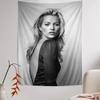 Model KKate MMoss Printed Large Wall Tapestry Indian Buddha Wall Decoration Witchcraft Bohemian Hippie Decor Blanket