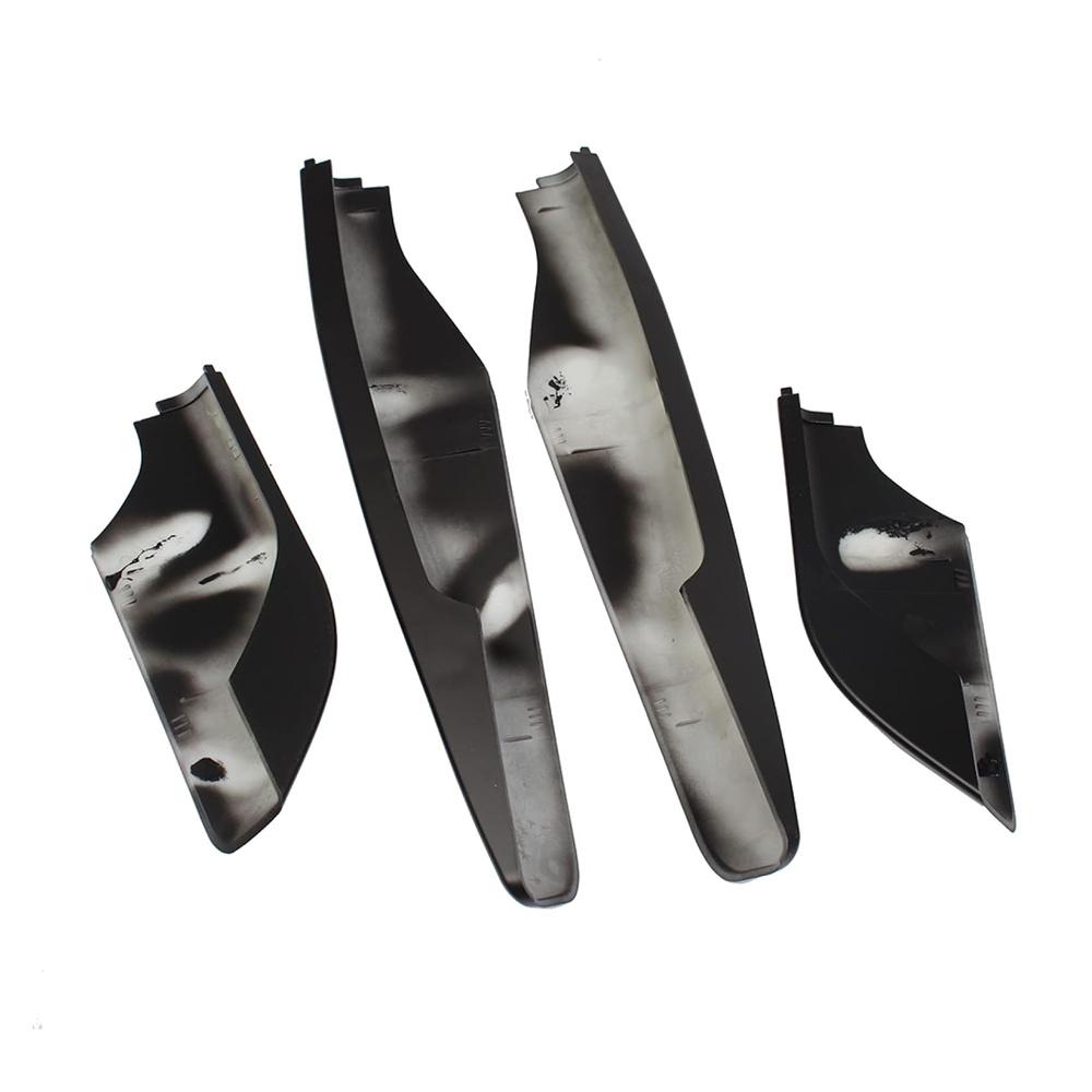 Черная пластиковая заглушка торца рейлинга на крышу для Mitsubishi Pajero 2009-2018