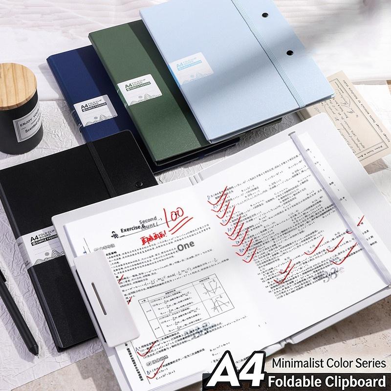 Складные папки A4 в A5 Папка A4 Складная доска Папка для хранения студенческих работ Папка-органайзер Папка для файлов Папка для договоров