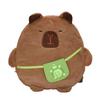 Плюшевый рюкзак Kawaii Capybara для женщин, универсальный забавный мультяшный рюкзак через плечо Capibala, большая вместительная сумка-тоут