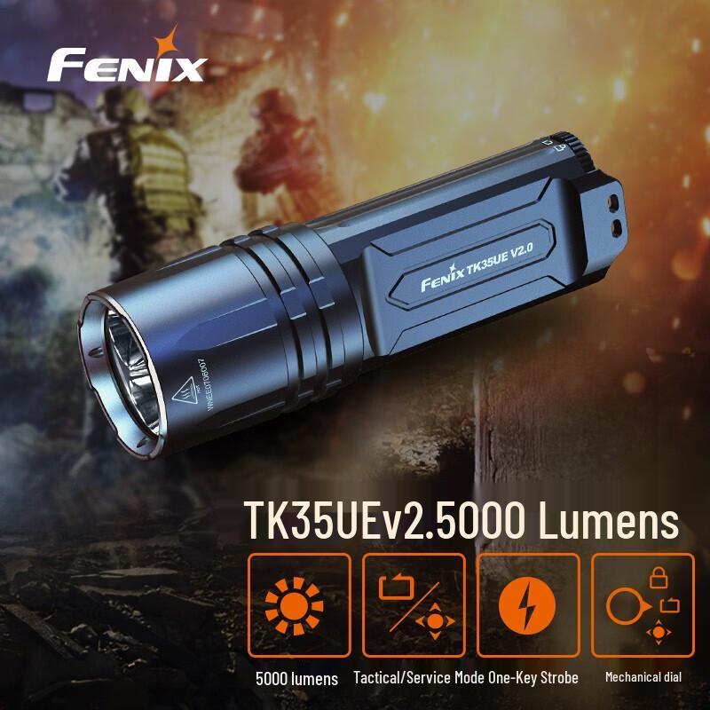 Высокопроизводительный перезаряжаемый фонарь Fenix TK35UE V2.0