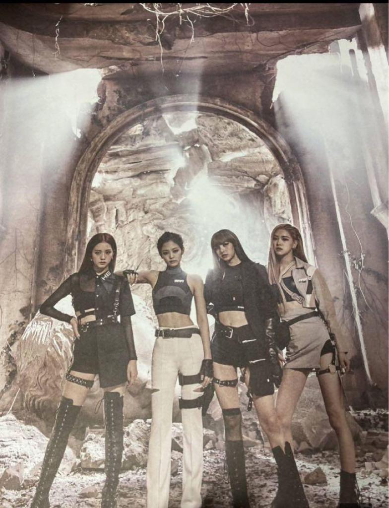[USED] BLACKPINK KILL THIS LOVE Bonus Double-Sided Poster