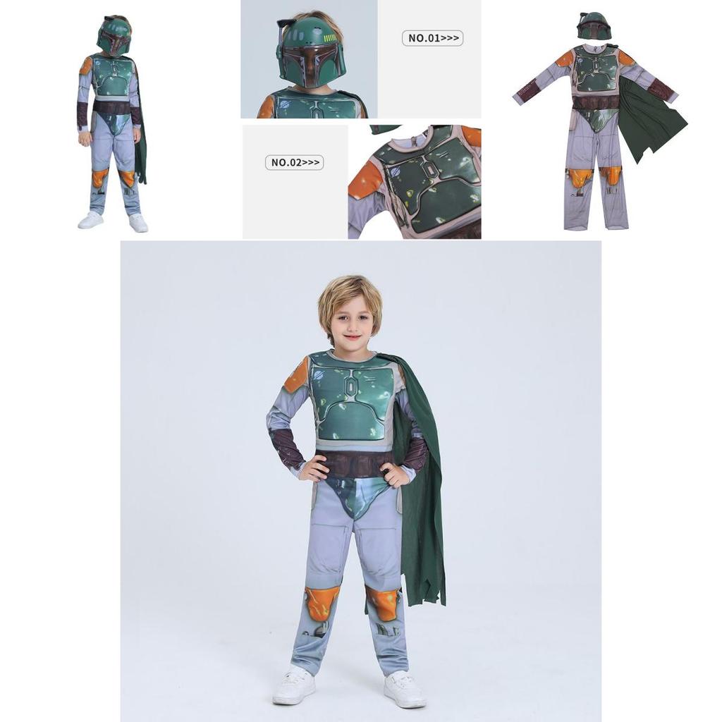 Authentic Star Wars Boba Fett Cosplay Costume Perfect For Comic Con