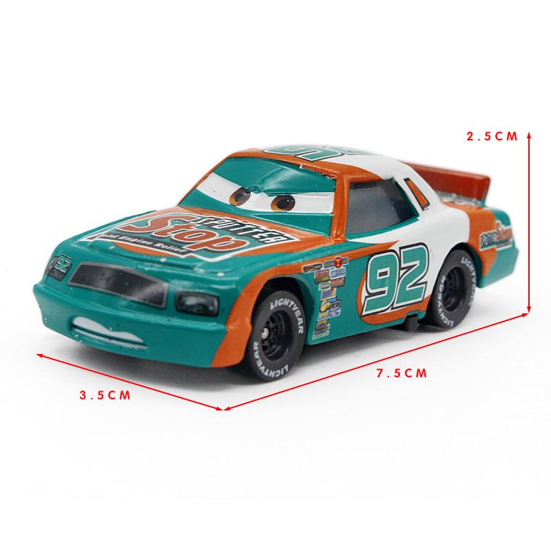 Disney Pixar Cars No.95 Молния Маккуин Модель автомобиля Металлические игрушки и хобби Для детей Для мальчиков Для малышей и детей Дети Подарок на день рождения Игрушечные машинки и поезда