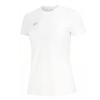 Solid Color Breathable Fitness Training Pullover Printed Tight T-Shirt Women Tops White 23500509-100
