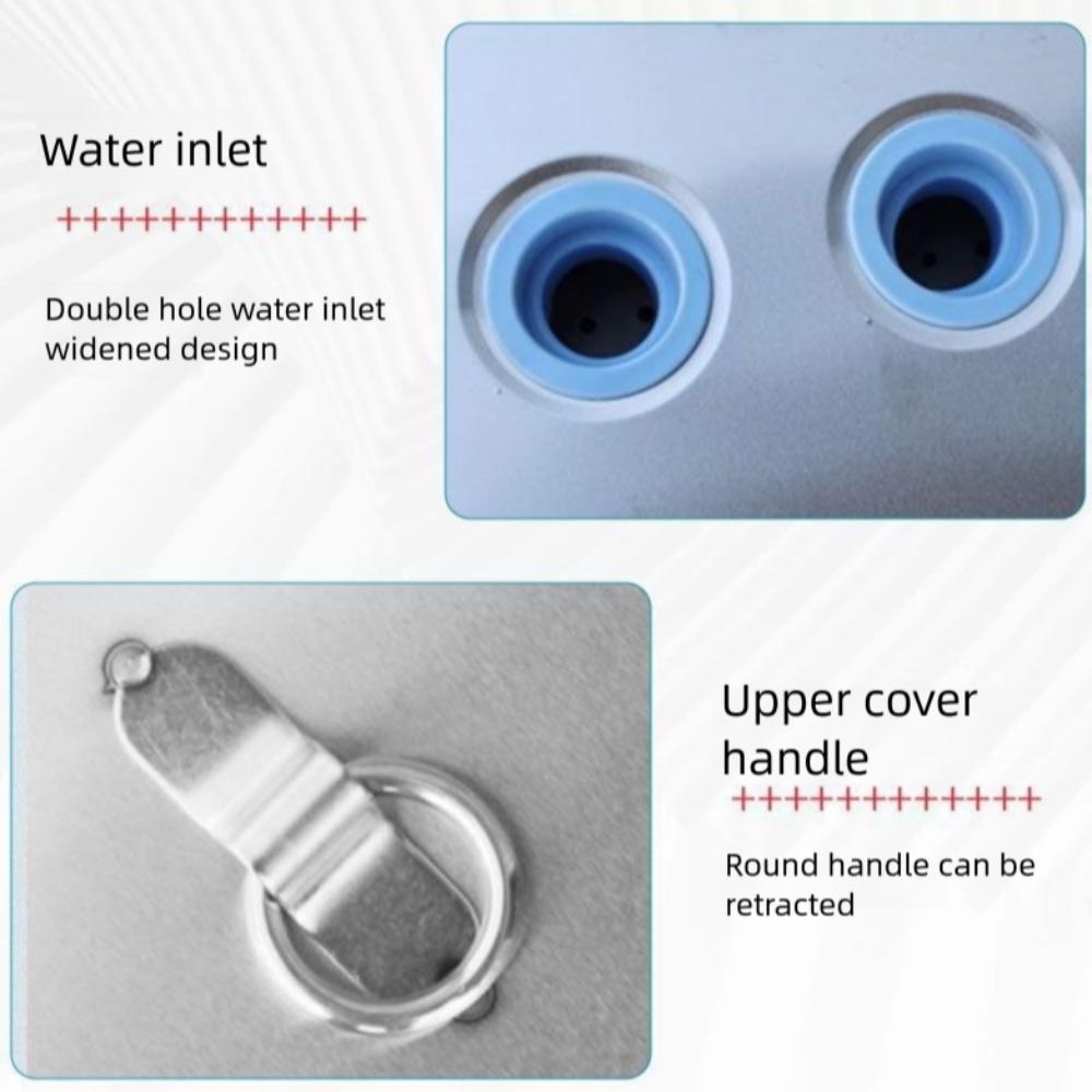 Stainless Steel Grease Trap with Handle Incrassation Interceptor  Resturant