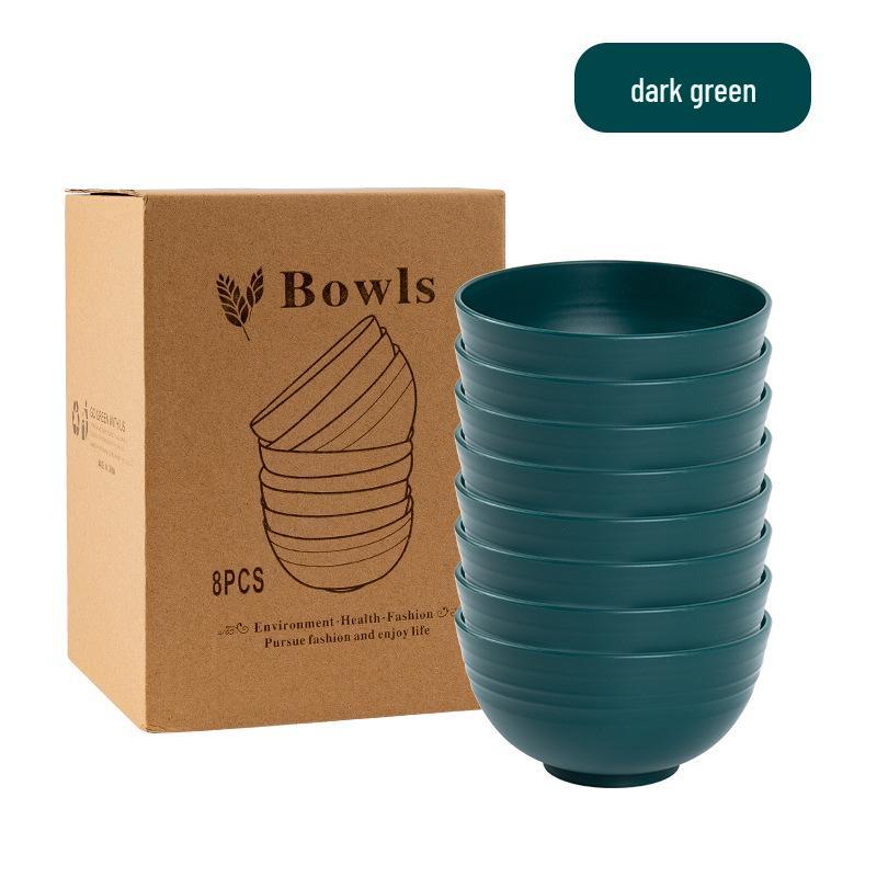 Японская круглая миска 15 см: Подходит для микроволновой печи, Защищен от падений, Идеально для супа, лапши или фруктового салата.