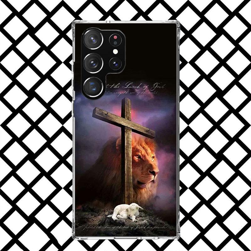 Lion Male Cub King Phone Case for Samsung Galaxy S26 S25 Edge S24 S23 Ultra S22 Plus S21 FE S20 + Soft Cover Print Fundas Galaxy