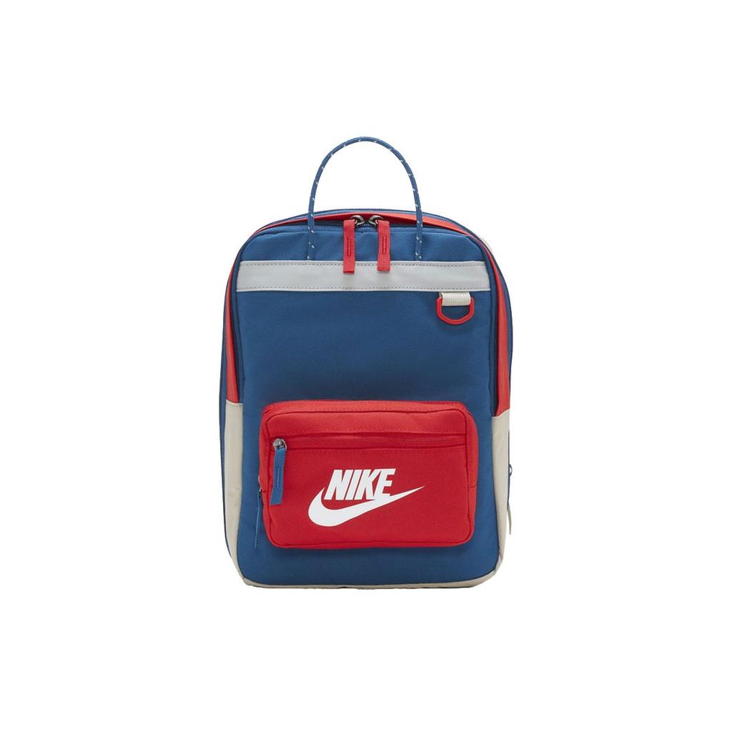 Nike Спортивный Повседневный Цветной Тканевый Рюкзак Мужские Рюкзаки Темно-Синий BA5927-476