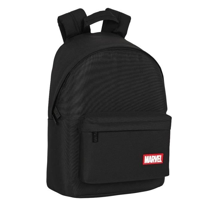 Mochila Safta Portatil Marvel Negra