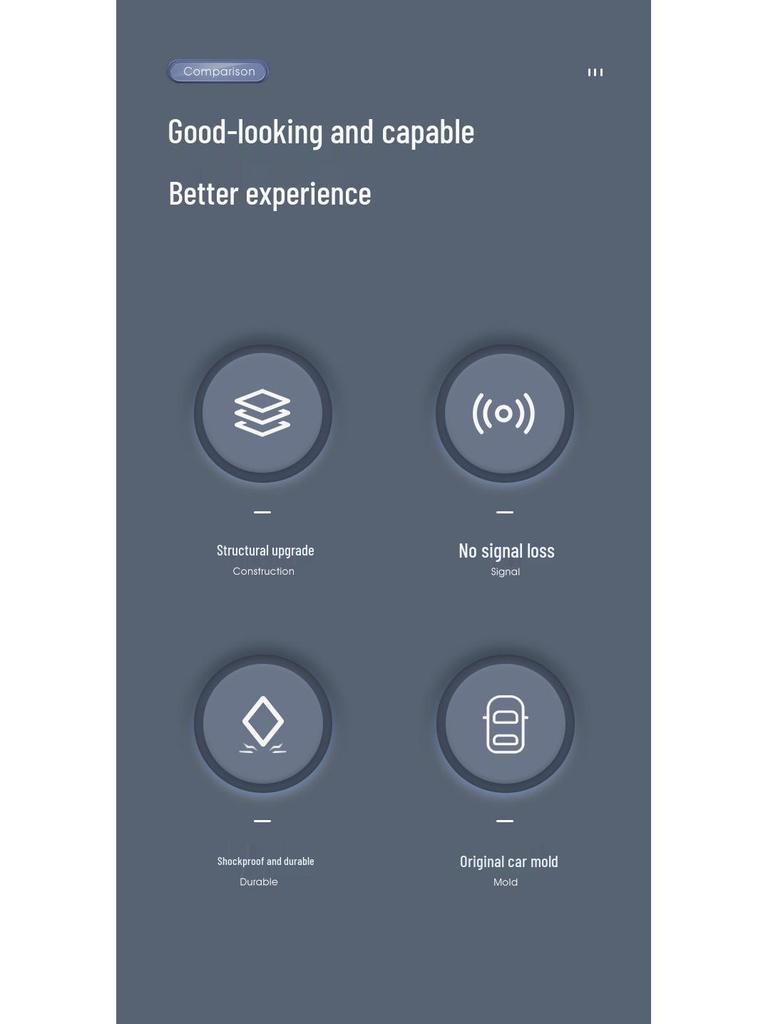 Roewe Smart Key Cover: Metal-Leather for I5 RX3 5 MAX CLEVER RX5 eMAX Models