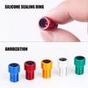 Bicycle Valve Adapter Presta to Schrader Valve Converter Rustproof Corrosion Resistant Durable Bicycle