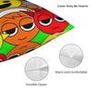 Sprunki Characters Game Pillowcase Polyester Cushion Cover Gift  Throw Pillow Case Cover Seater Zippered 40X40cm