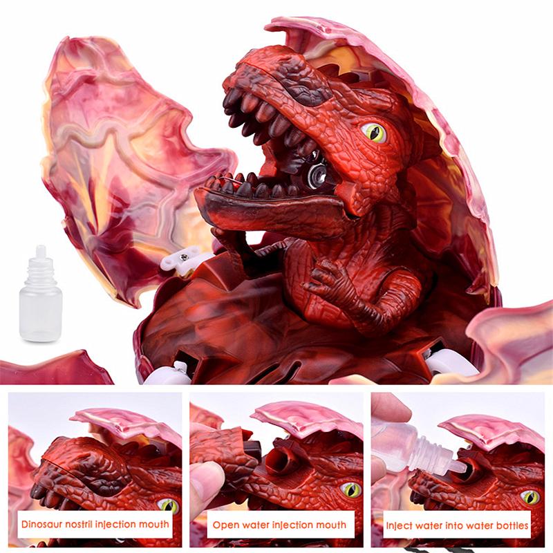 Инкубационный спрей яйцо динозавра голосовое управление свет моделирование Рождественская детская игрушка