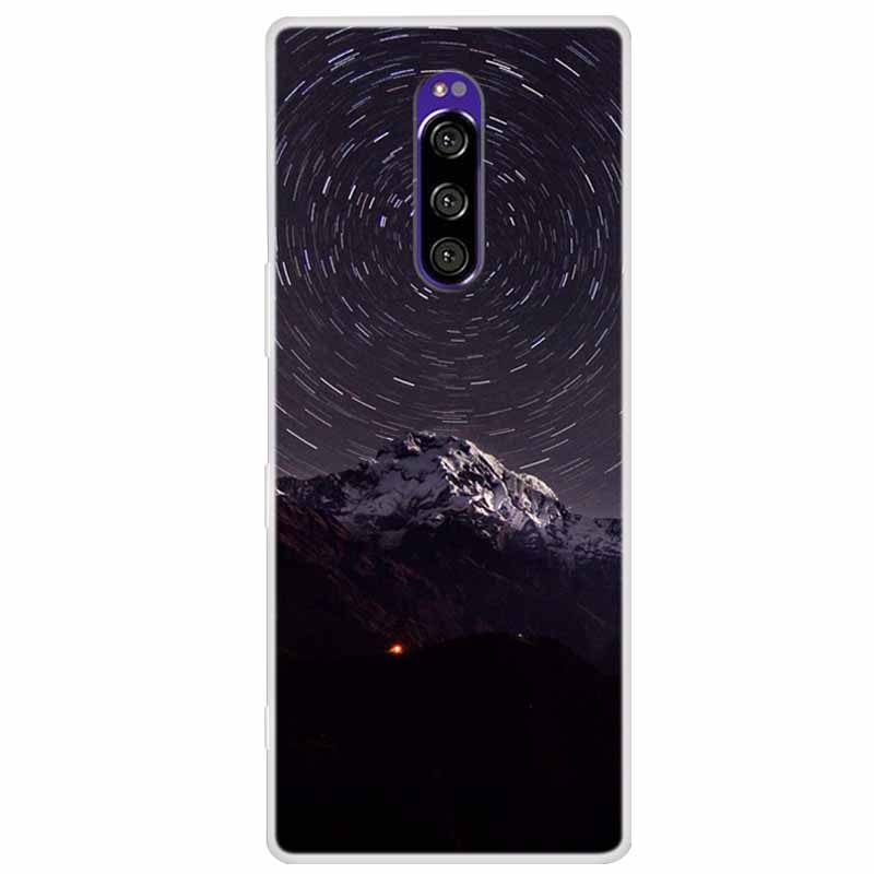 Чехол для Sony Xperia 1 Роскошные Животные Прозрачная Крышка для Sony Xperia1 XZ4 SO-03L SOV40 J8110 J9150 J8170 Корпуса Чехлы для Телефона