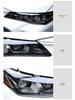 Black Warrior Smoked Headlight & Center Pillar Film for 25 Toyota Alphard Models - TPU Gloss Black