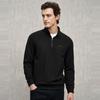 EMZ Men's Stand-Collar Long-Sleeve Sweatshirt