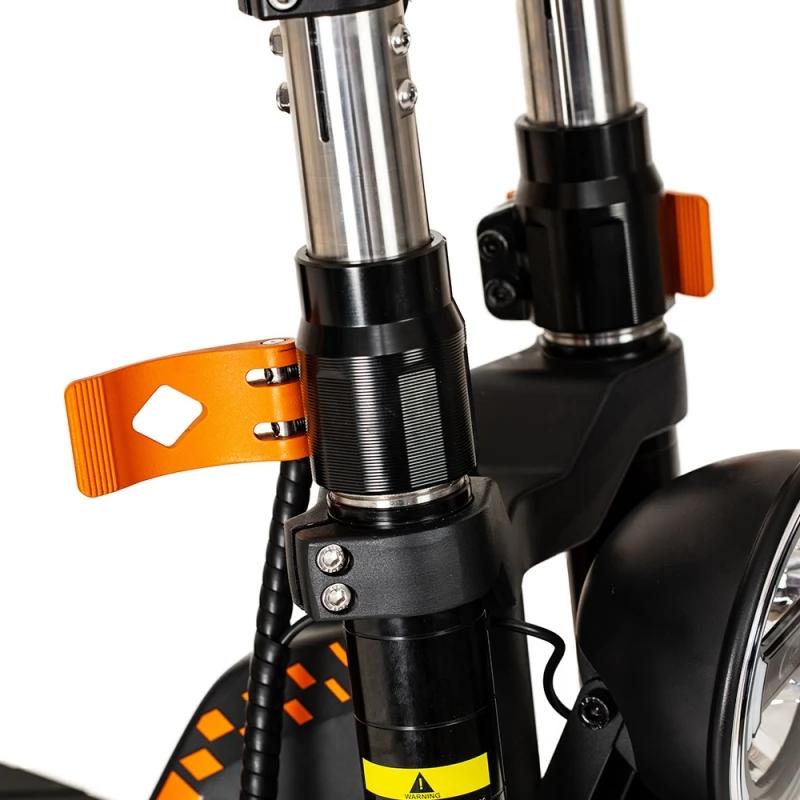 Внедорожный электросамокат KuKirin G4 Max 2*1600 Вт бесщеточный двигатель, 12-дюймовые шины аккумулятор 60 В 35,2 Ач