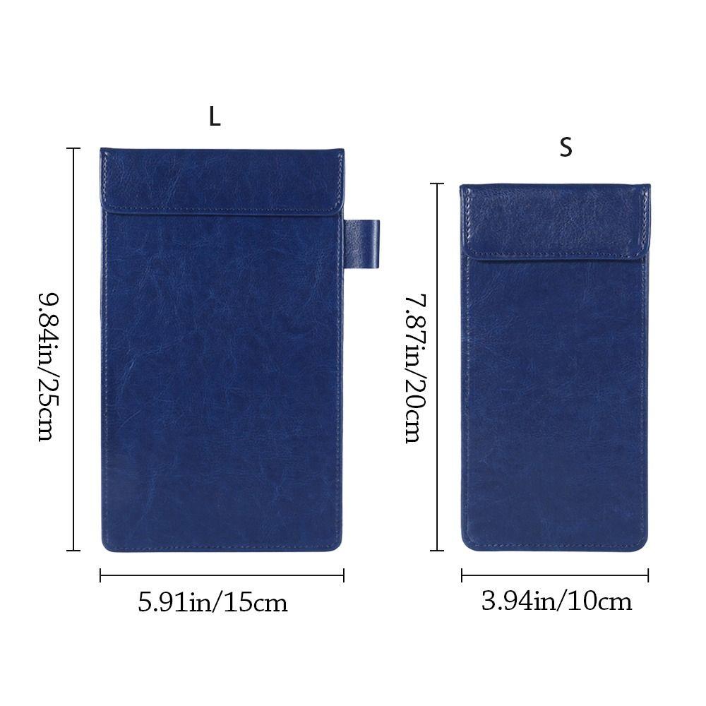 PU Leather Bill Book Waterproof Cash Book Fashion Bill Folder  Restaurant