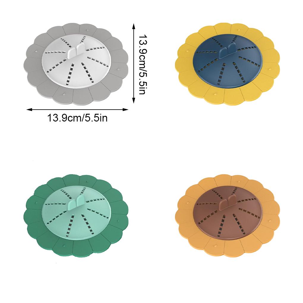 Крышка сливного отверстия для пола Портативная Съемная Дезодорирующая Цветная Раковина Ванная Комната Фильтр для волос Аксессуары для замены