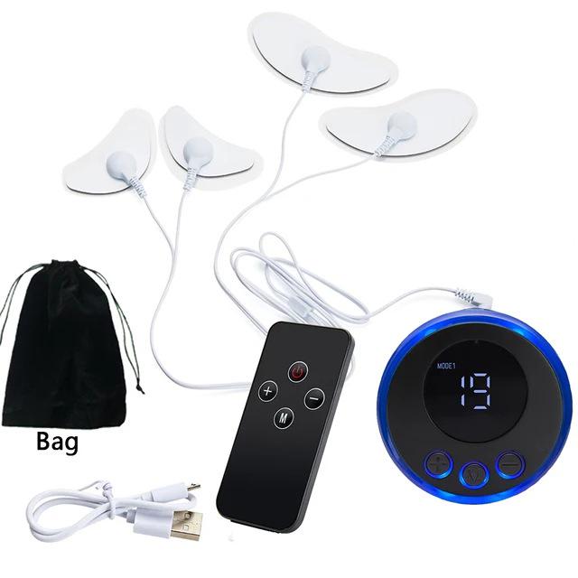 EMS Eye Massager - Low Frequency Muscle Stimulator for Face Lift, Skin Tightening, Anti-Wrinkle Facial Care