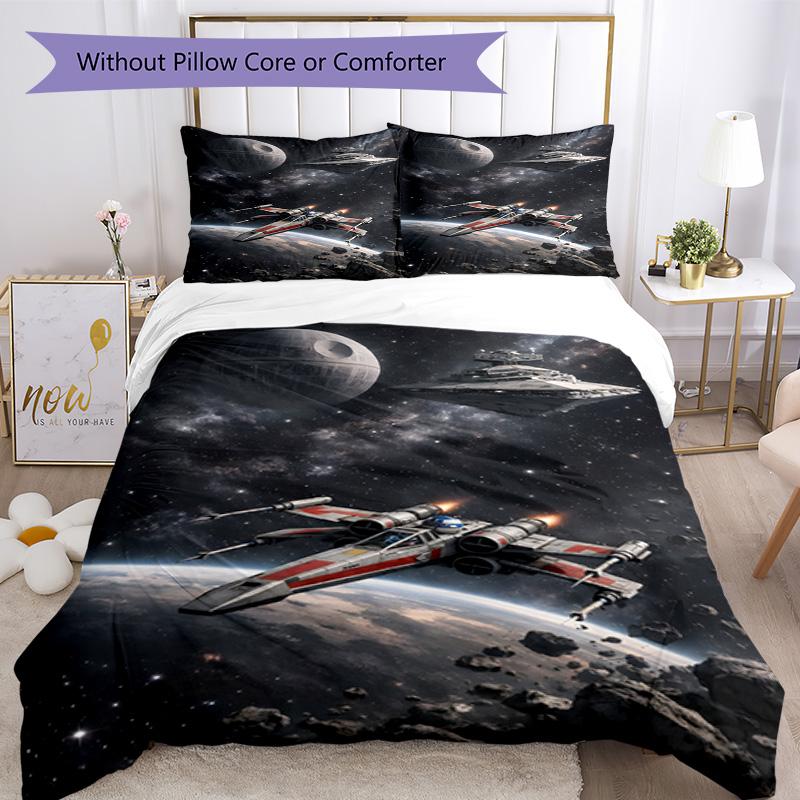Star Wars Bed Linen Set Perfect for Bedrooms Soft Fabric Christmas Gift